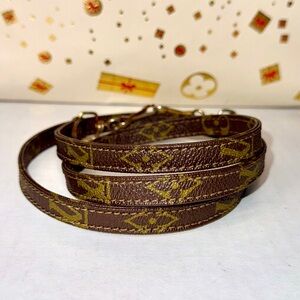 LOUIS VUITTON Monogram Leather Strap